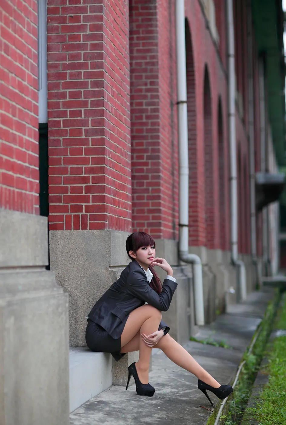 [Mzsock] NO.208 Xiaoya OL stockings, high heels and beautiful legs street photography#[40P]-10