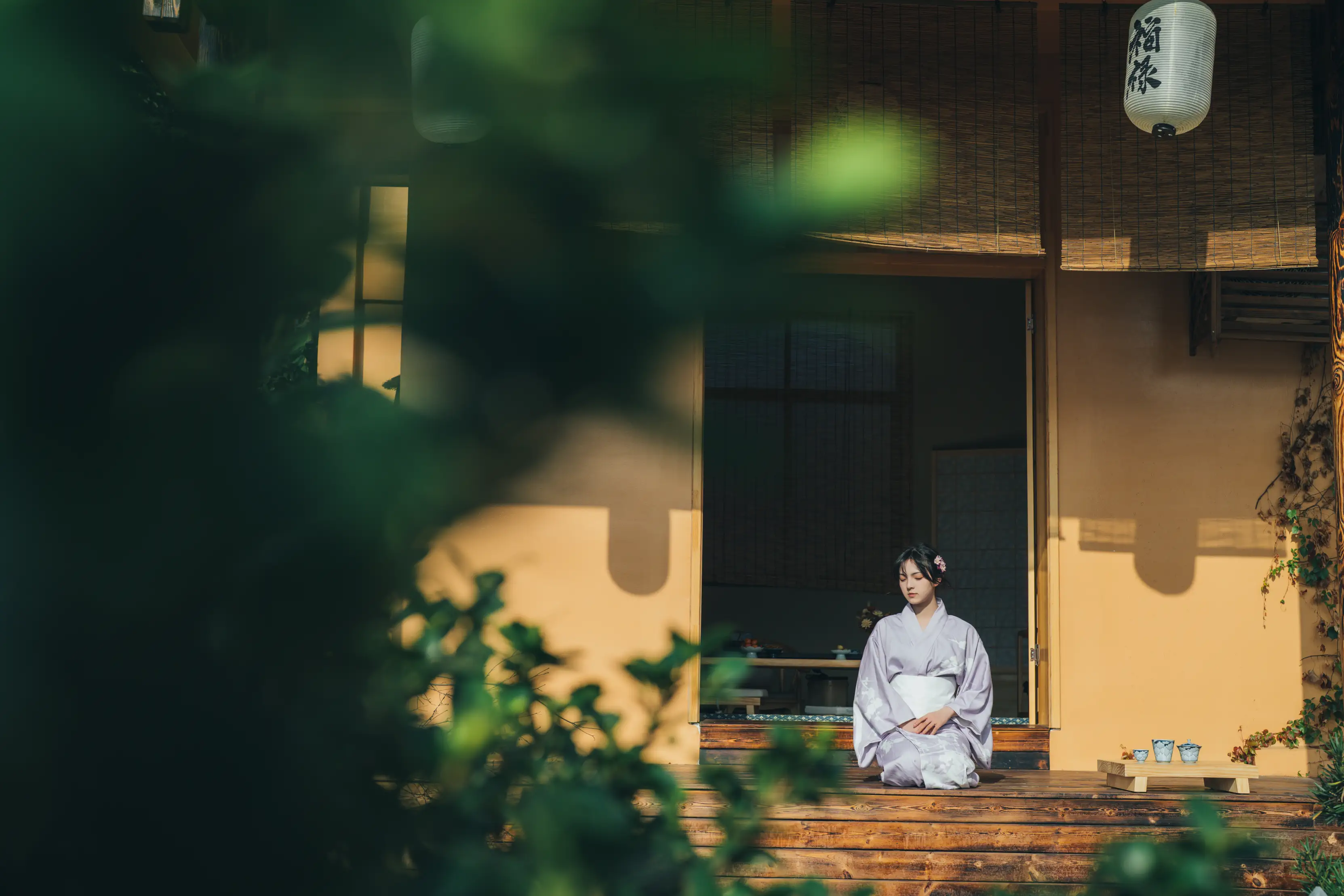 [YITUYU] 2022.02.09 Vol.772 – Japanese style story, photo of a girl in a Japanese garden dudu#[56P]-17